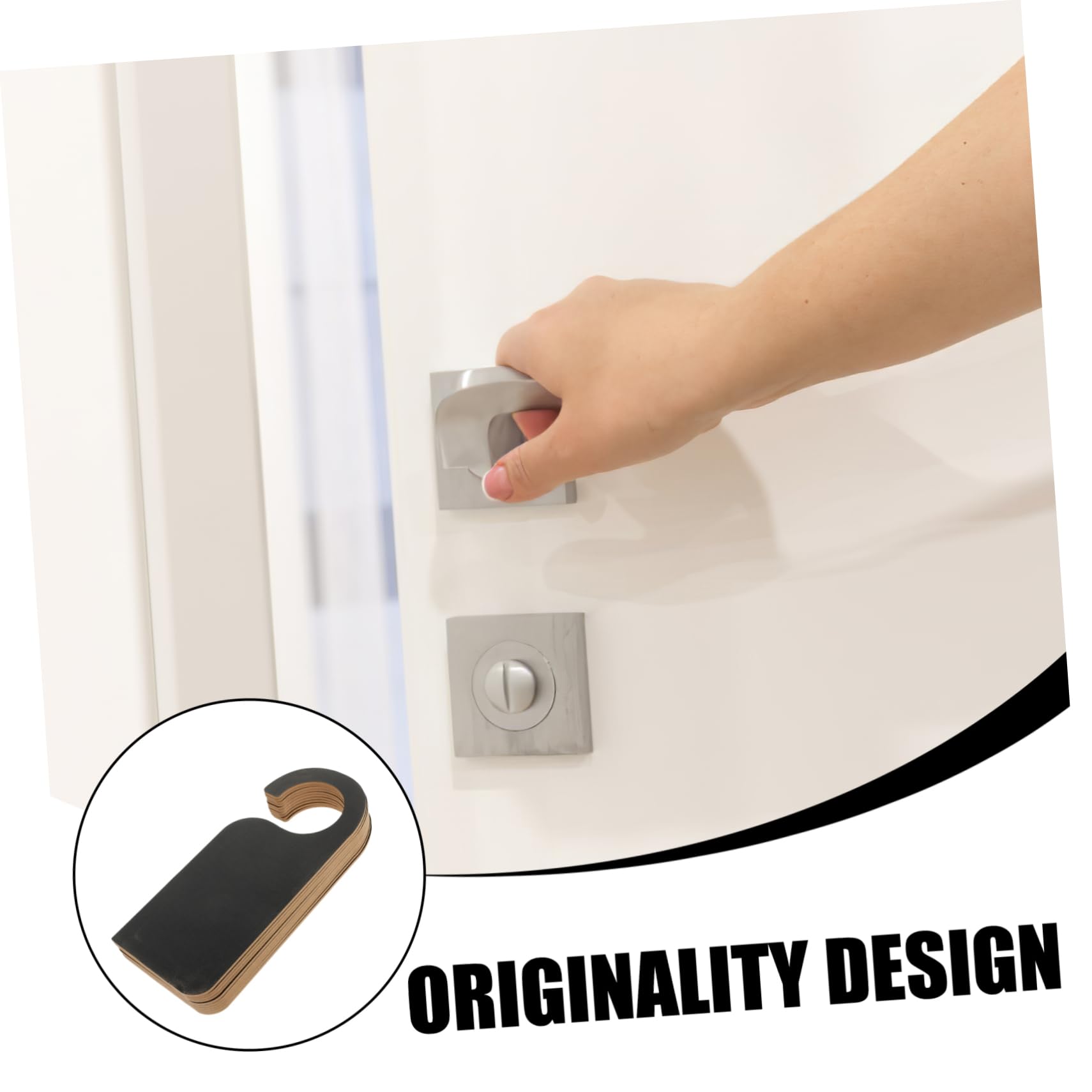 Alipis Carteles De Puerta De Madera Colgantes Para Decoración Diy Tiendas Y Oficinas 10 Piezas X 5