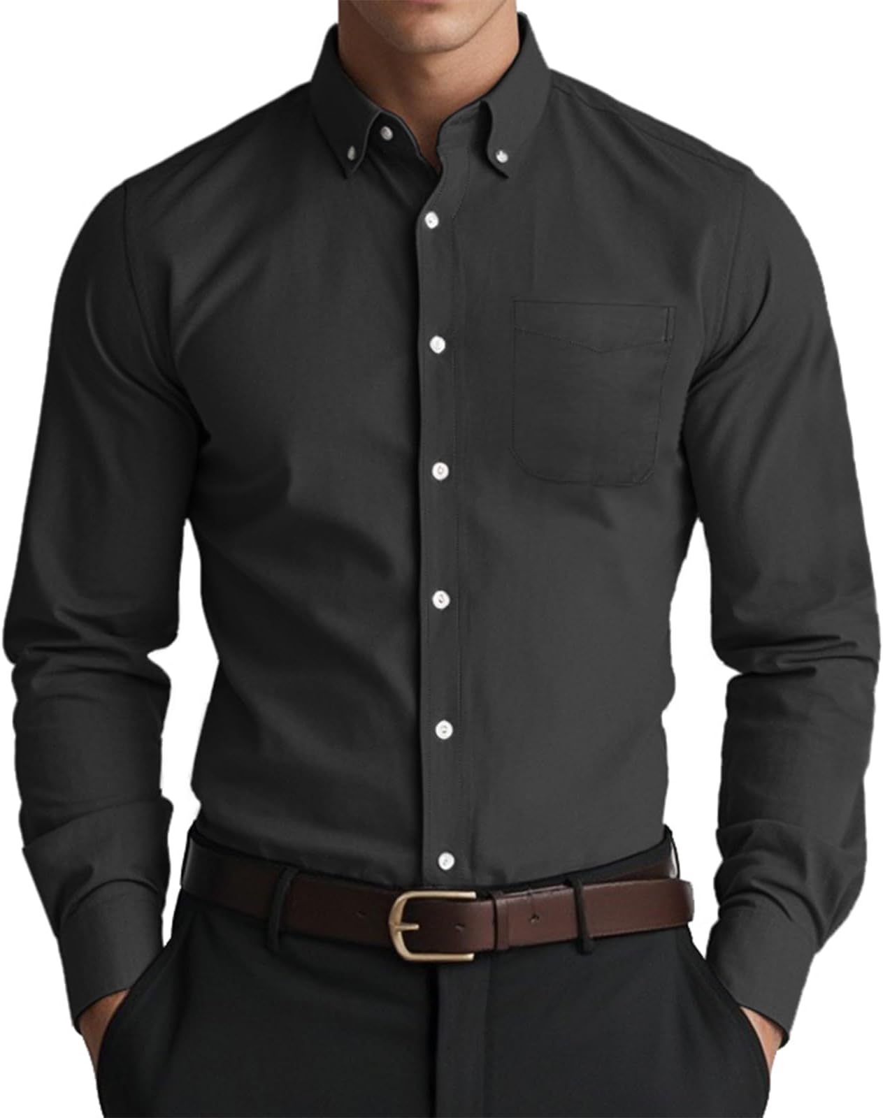 business casual oxford shirt