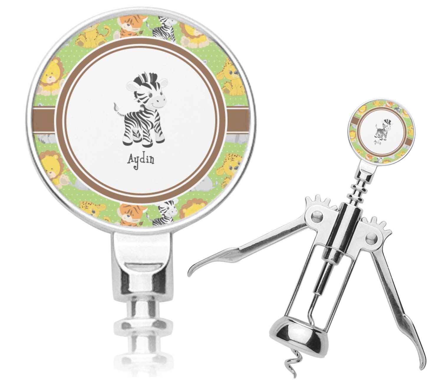 Personalized Safari Corkscrew