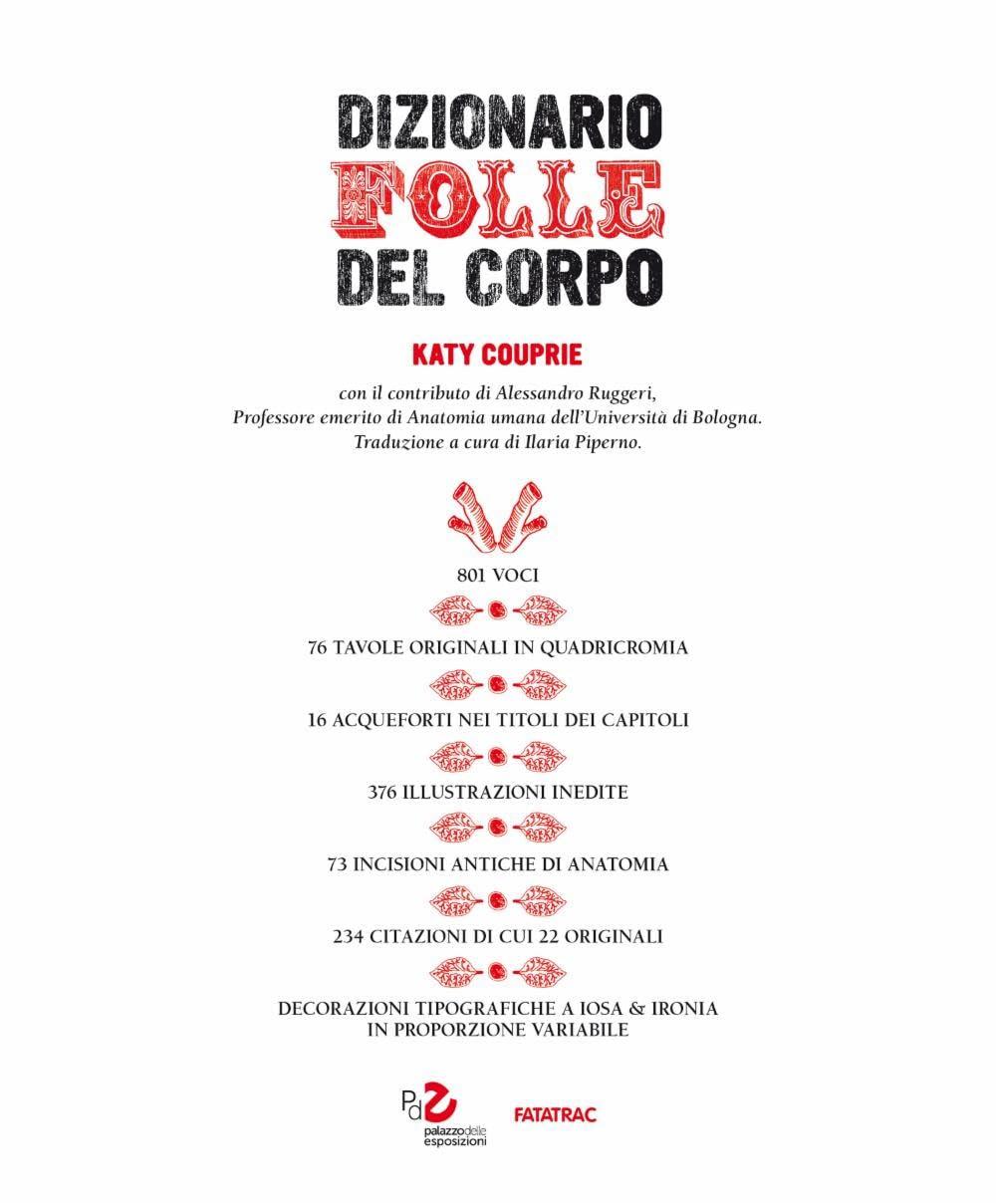 Dizionario folle del corpo. Ediz. a colori