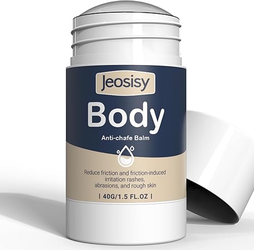 Anti Chafing Stick-Body Anti Chafe Balm Cream Anti Chafing Friction Defense Stick for Thighs, Chest, Arms, Feet, Elbows and Areas Where Skin