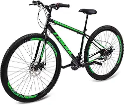 Bicicleta Aro 29 MTB Aço 21 Marchas Freio a Disco Tridal Bike