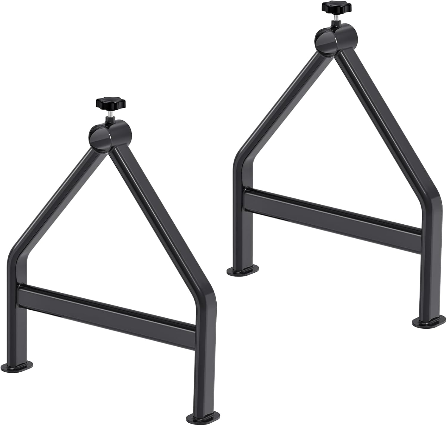 Wire Spool Rack, Portable Cable Caddy, Steel Fully welded Wire Rack Dispenser for up to 28" Diameter Spools, 220 lbs Capacity, Black Cable Caddy Only