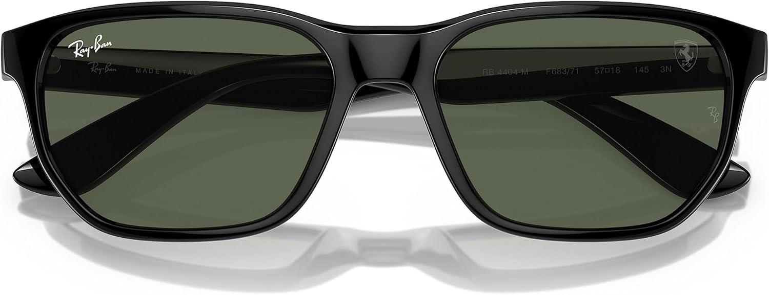 Ray-Ban Women's Rb4404m Scuderia Ferrari Collection Rectangular Sunglasses