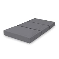 Amazon Basics Materasso pieghevole per ospiti 120 x 195 x 10 cm in memory foam