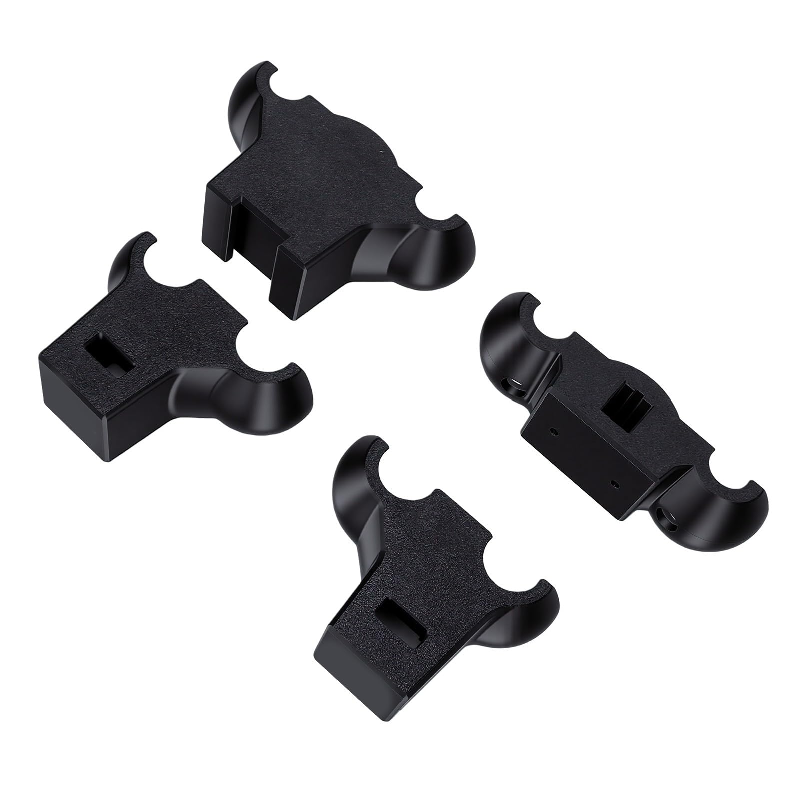 Alomejor Stopki Rocker do Trenażera Rowerowego, Plastikowe Podkładki Rocker z Nadrukiem 3D z Tłumieniem Wibracji, 4 Sztuki Ochrony Podłogi i Stabilności do Jazdy na Rowerze Stacjonarnym, dla XX Pro 2.