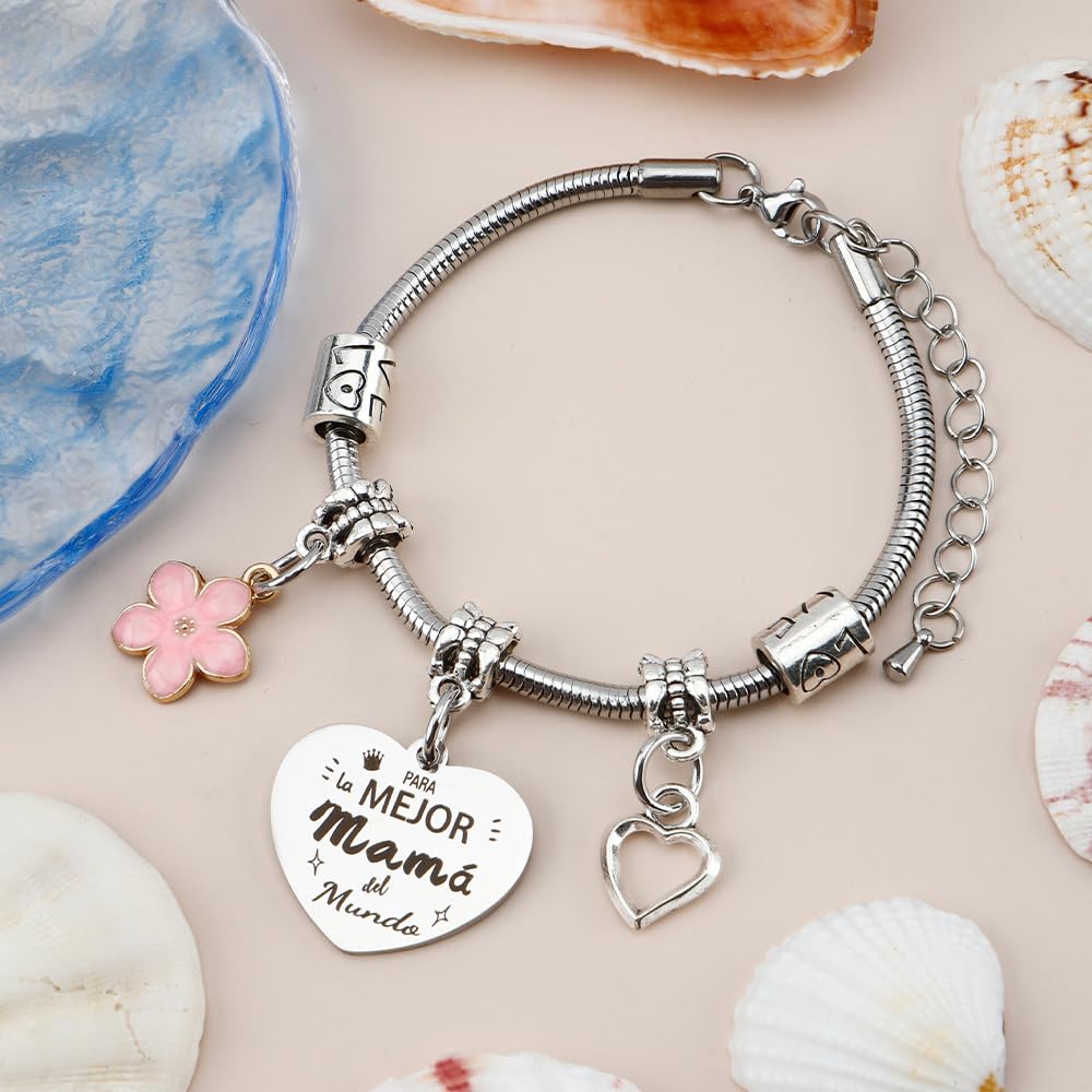 Regalos Día De La Madre Regalo Mama Pulseras Regalo Cumpleaños Madre Regalos Para Mama Cumpleaños Navidad Madre Abridor San Valentin Reyes — view 4