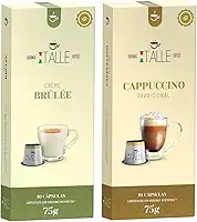 Cápsulas Compativeis Nespresso Cappuccino Café Italle 20 Unid