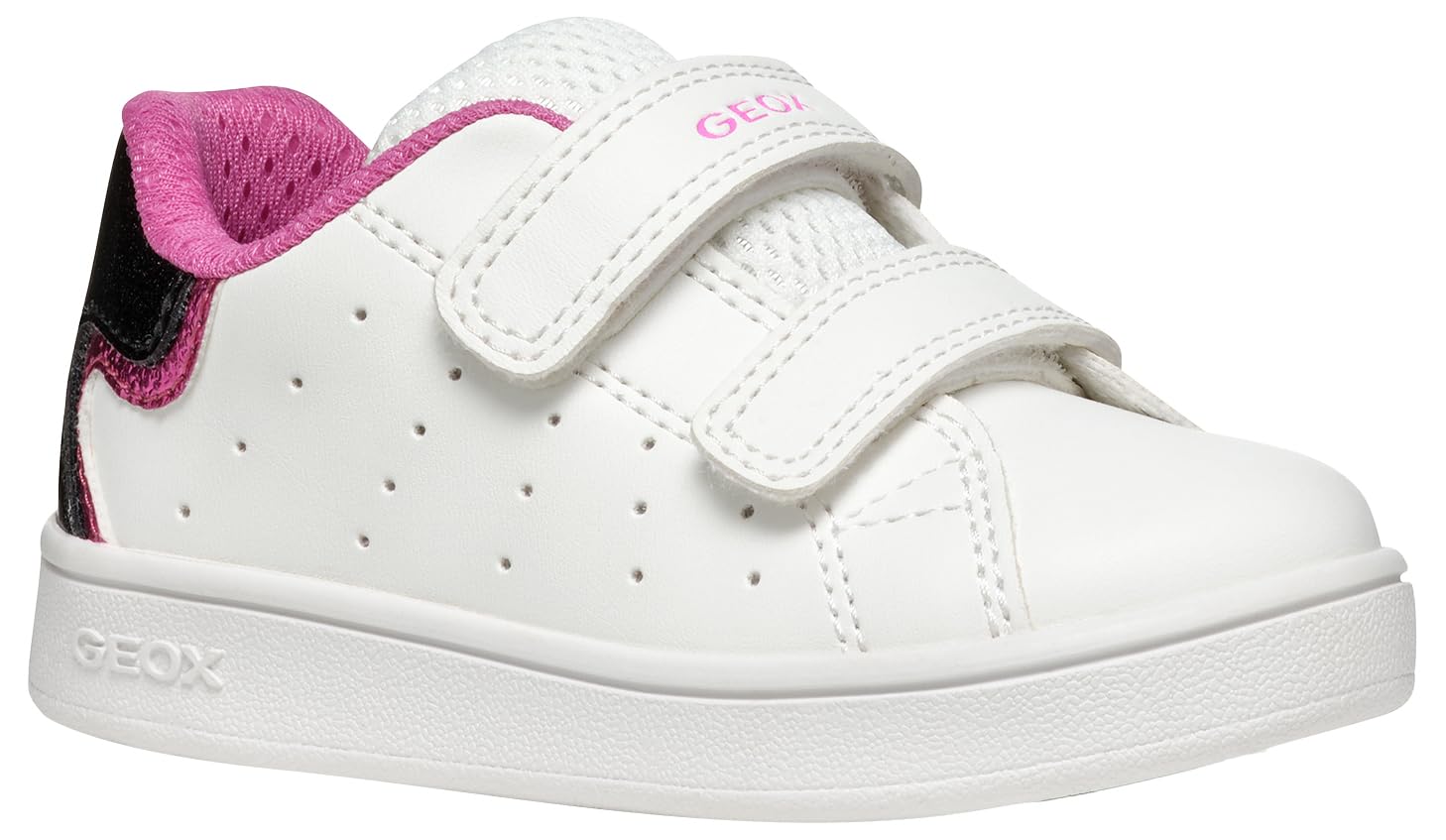 Geox B ECLYPER Girl A, Sneaker, White