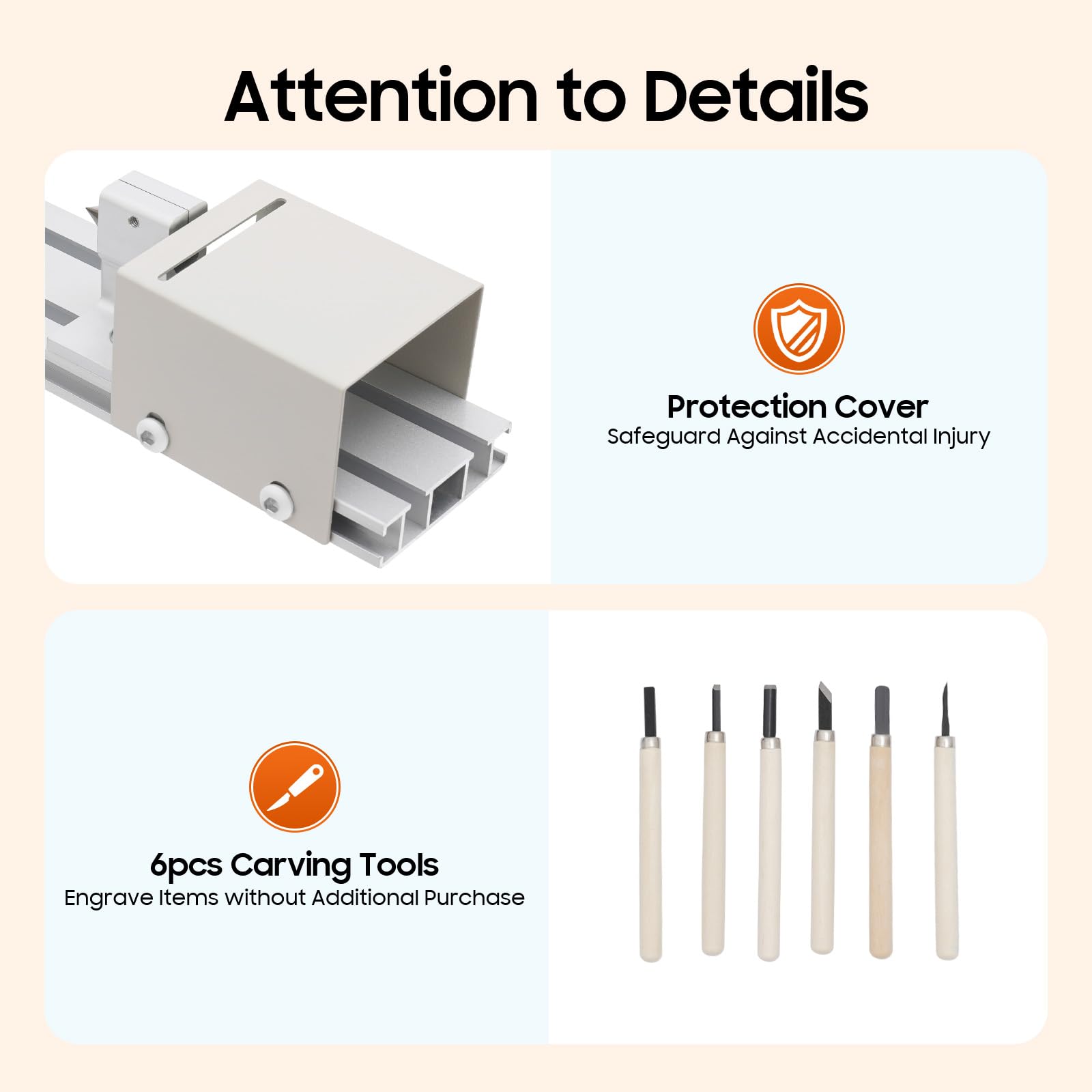 Mini Torno 96W, 9000–4000 U/min, Banco de Torneado de Mesa de 7 Velocidades con Mandíbula de Precisión, Torno Compacto para Madera, Perlas y Grabado, Incluye 6 Cuchillos de Talla y Accesorios