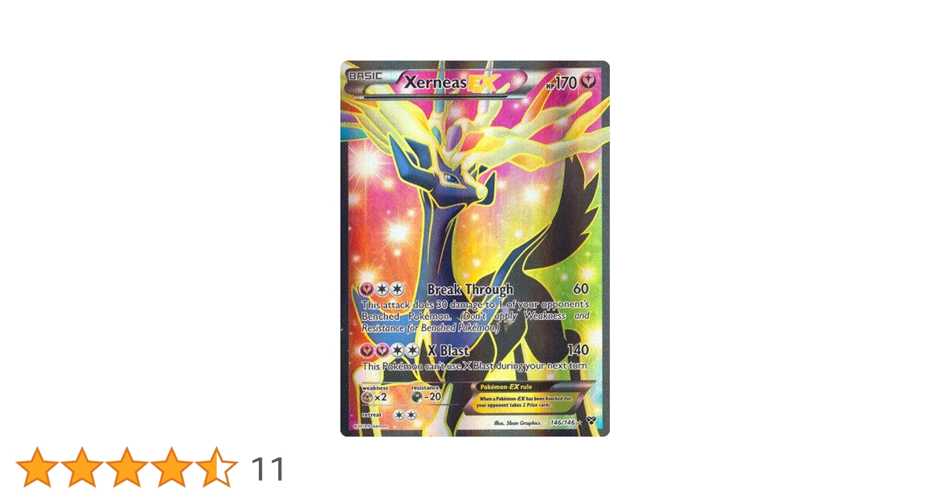 ポケモン - どいや Amazon.co.jp: Pokemon - Xerneas (96/146) - XY : おもちゃ