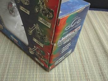 アメリカンチョッパー バイク・ミニカー1:18  ゴールド/ブラック 2台セット アメリカンチョッパー (プラモデル) - ホビーサーチ カーモデル