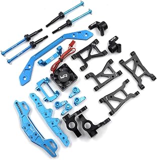 Yeah Racing Aluminum Essential Conversion Kit Blue & Black : Tamiya XV-01