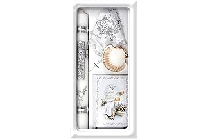 Baptism Candle Set for Boys and Girls - Catholic