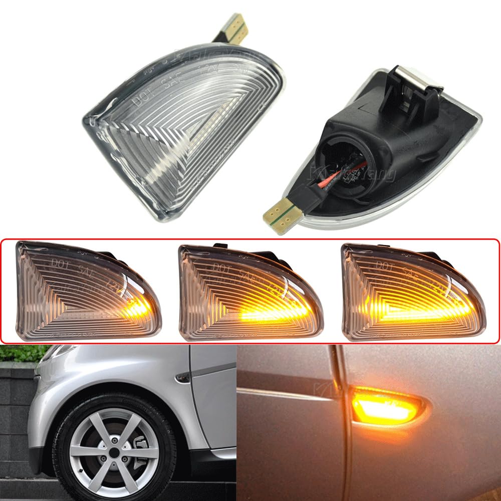 Coppia Frecce Laterali Oscurate Fume' Progressive Dinamiche Led Smart - Foto 5