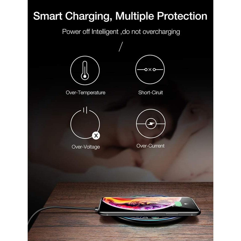 Chargeur sans fil Glowing Magic Array pour table de chevet
