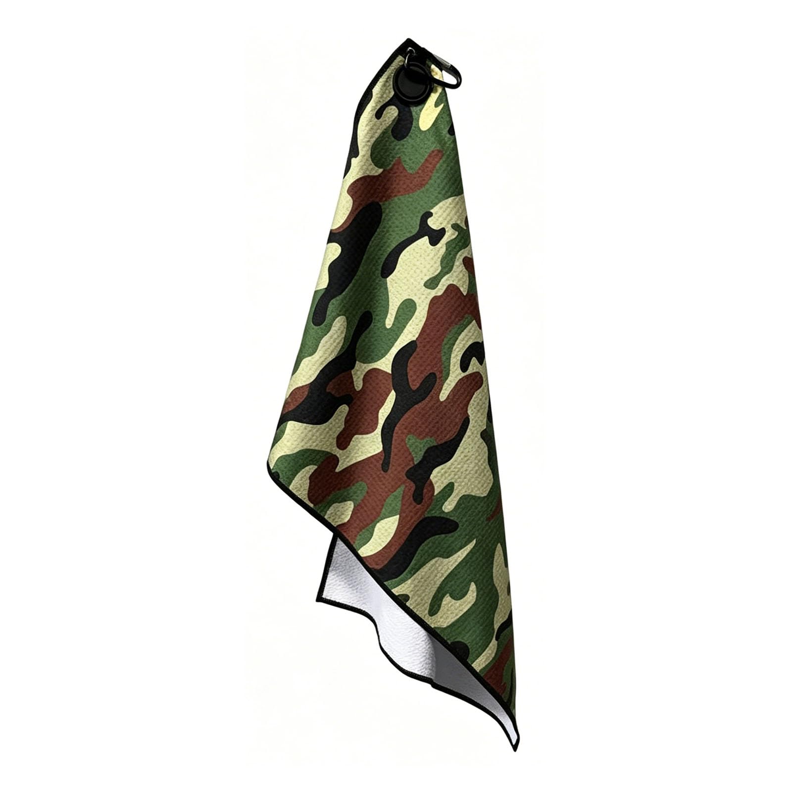 Hsioluted Practical Golf Towel Perfect for Keeping Clubs Clean and Dry on the Course Permanent Golf Towel with Clip