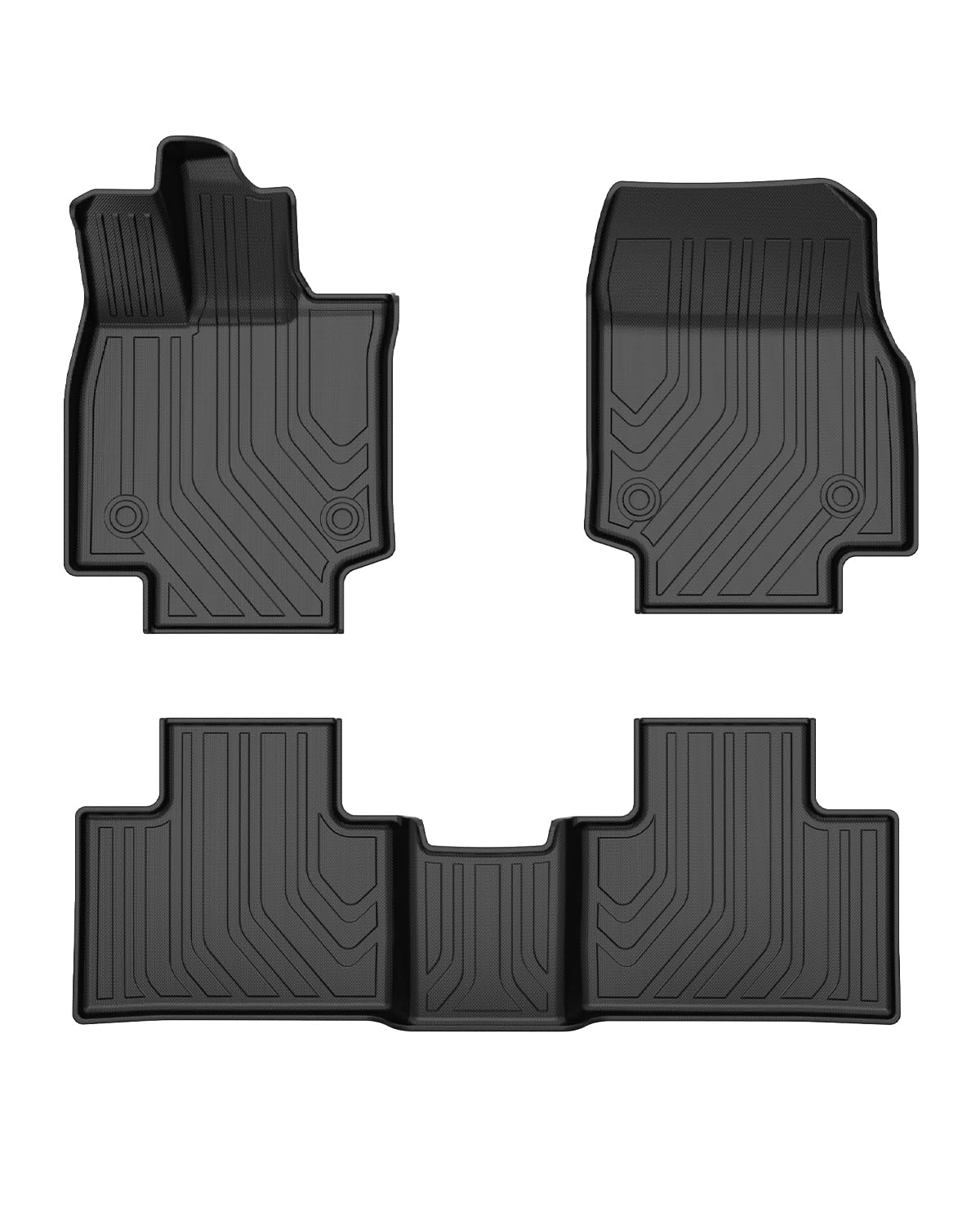 Photo 1 of Mixsuper Liner Floor Mats for Lexus RX RX350 RX350h RX500h 2023-2024, Not for RX450h+ PHEV, All Weather Floor Liners Durable 1st & 2nd Set BlackLPNPMBX6550941