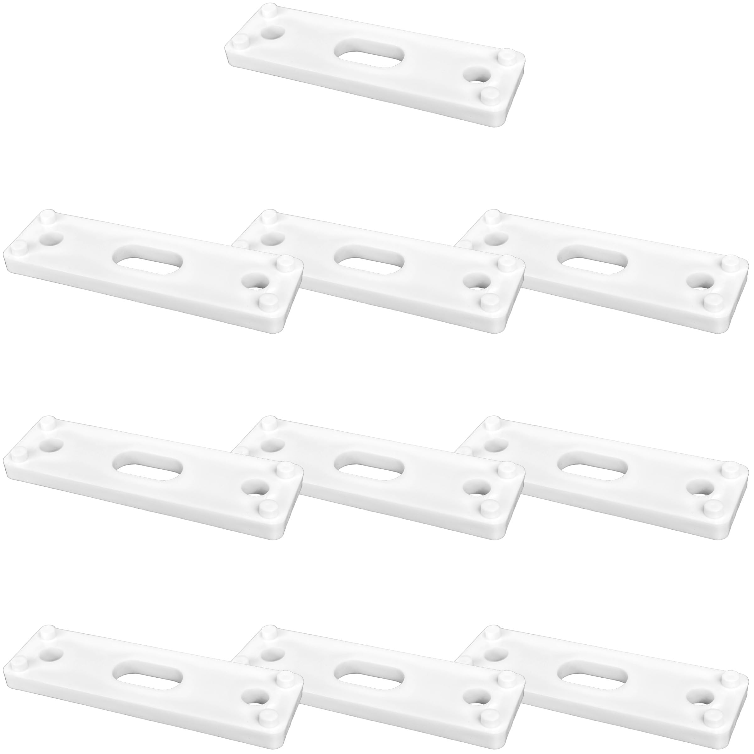 Amazon | 興栄化成 樹脂サドルバンド台座 白 #1 10個 KFBS02-1-WH-10P
