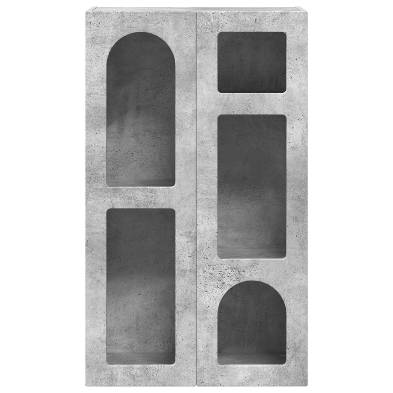 Credenza grigio cemento, 59 x 35 x 100,5 cm, in legno