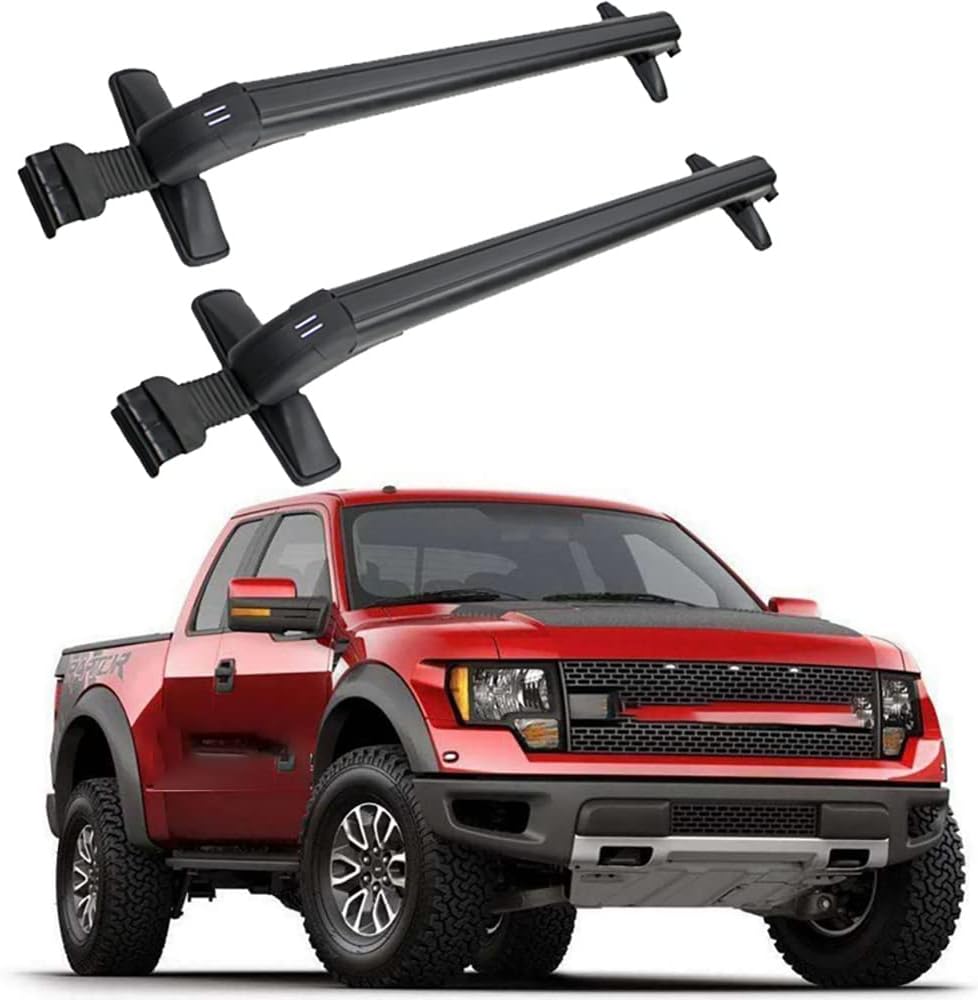 GHXSport 2pcs car Crossbar Roof Racks, for FORD F-150 dedicated Cross Bars Transporting & Storage Rooftop Luggage Holder