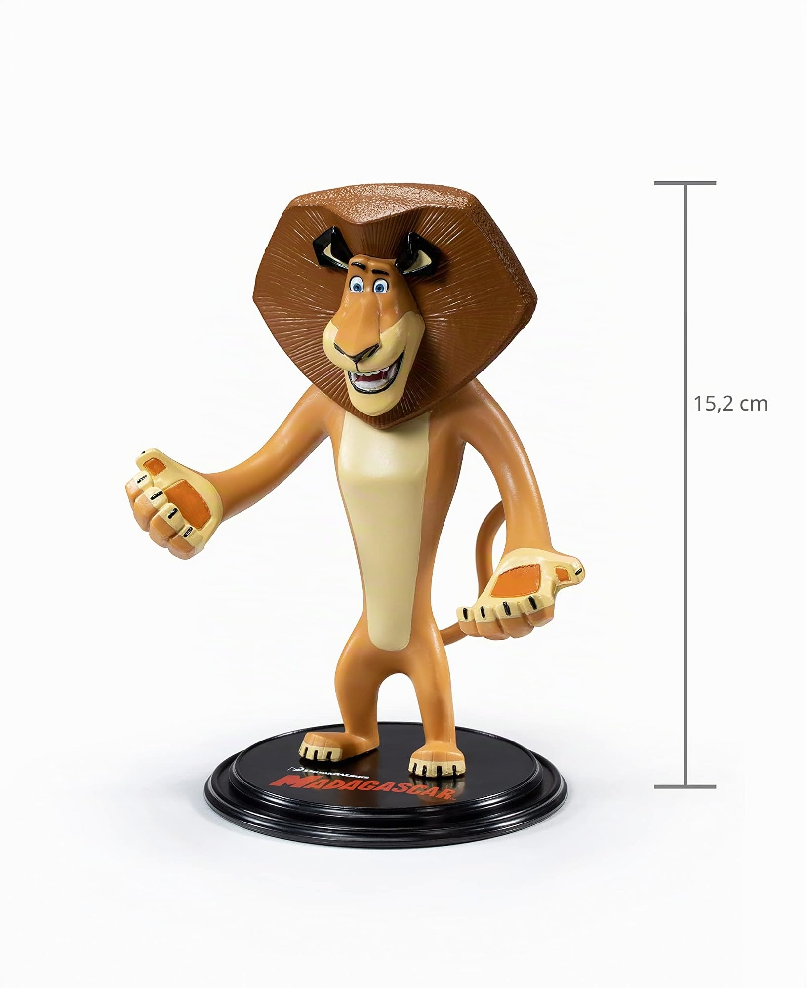 BendyFigs Madagascar Alex Il Leone, S