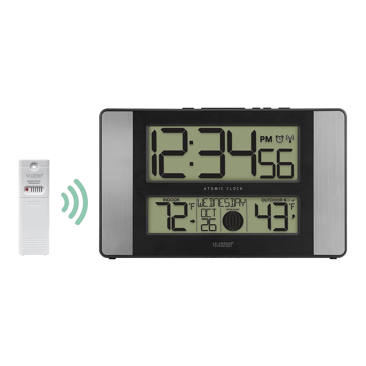 Amazon.com: La Crosse Technology Atomic Digital Clock with