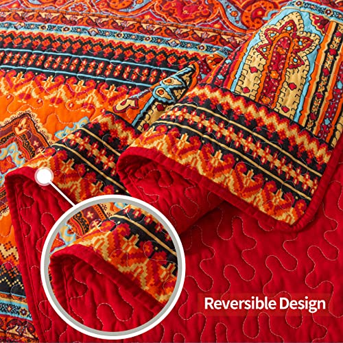 Vaputar VP-PR-JXHZ-R-K Cotton Quilt King Size Bedding Set thumb #3