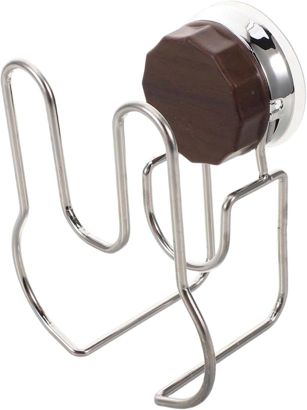 Wall Mounted Slipper Holder Bathroom Drain Rack No Drill Silver