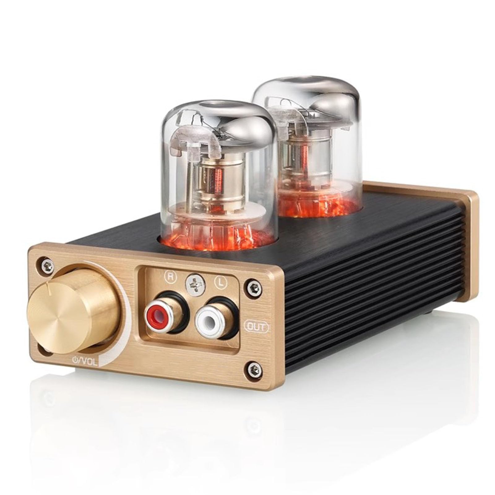 Amplificatore Valvolare A Valvole, Ricevitore Stereo, Amplificatore di Potenza Audio A 2 Canali, con Controllo degli Acuti, per Altoparlanti Passivi/subwoofer