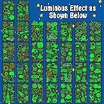 Partywind 290 Styles (30 Sheets) Luminous Space Tattoos for Kids Party Decorations, Glow Outer Space Party Supplies Favors with Astronaut/Rocket/Planet, Kids Games for Glow Party - Image 3