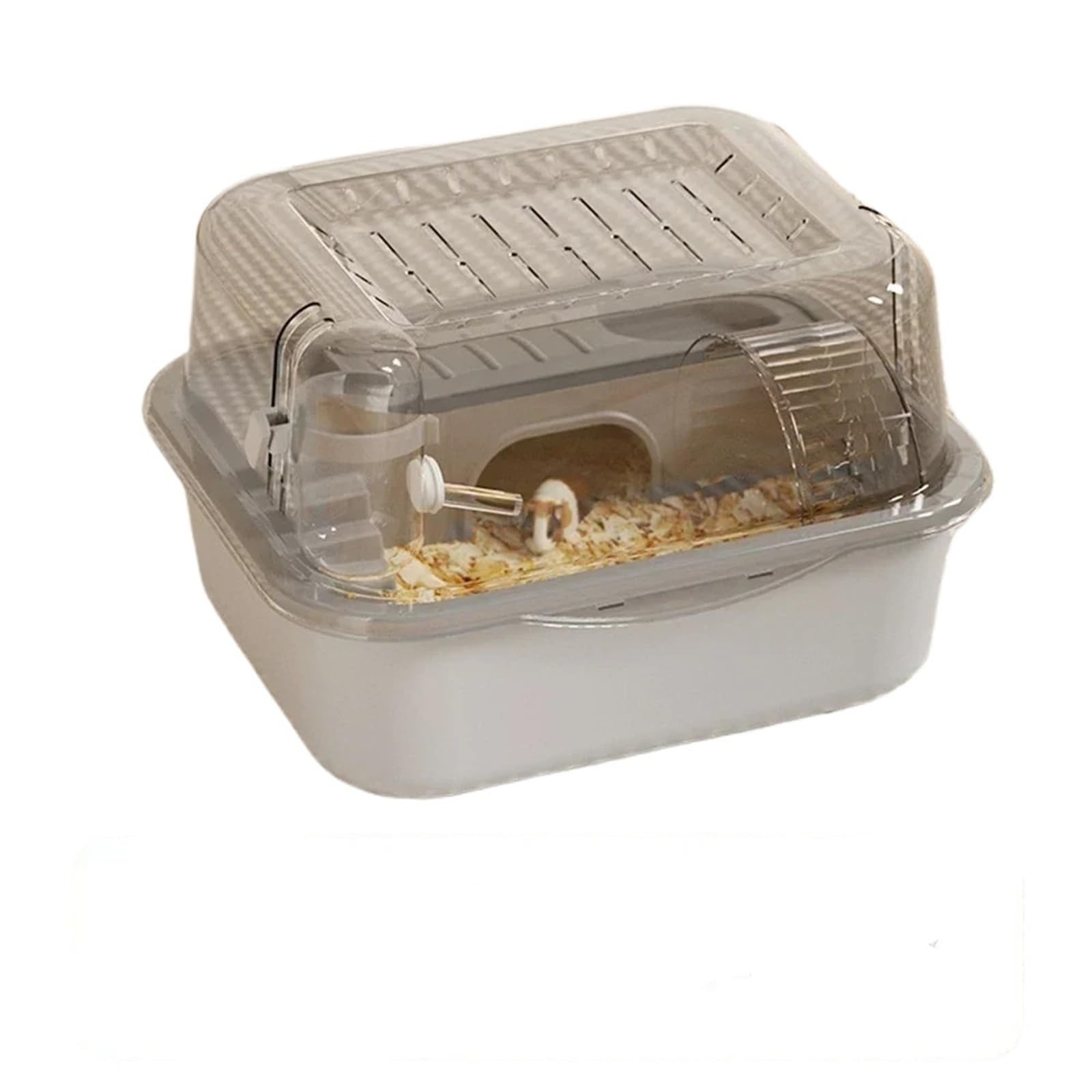 Jaula Hamster Jaula for hámster, hábitat pequeño for hámster, Jaula for Animales pequeños for el hogar con Tubo, Rueda de Ejercicio, cabaña, hábitat for Ratas y jerbos para Mascotas(ACH817)
