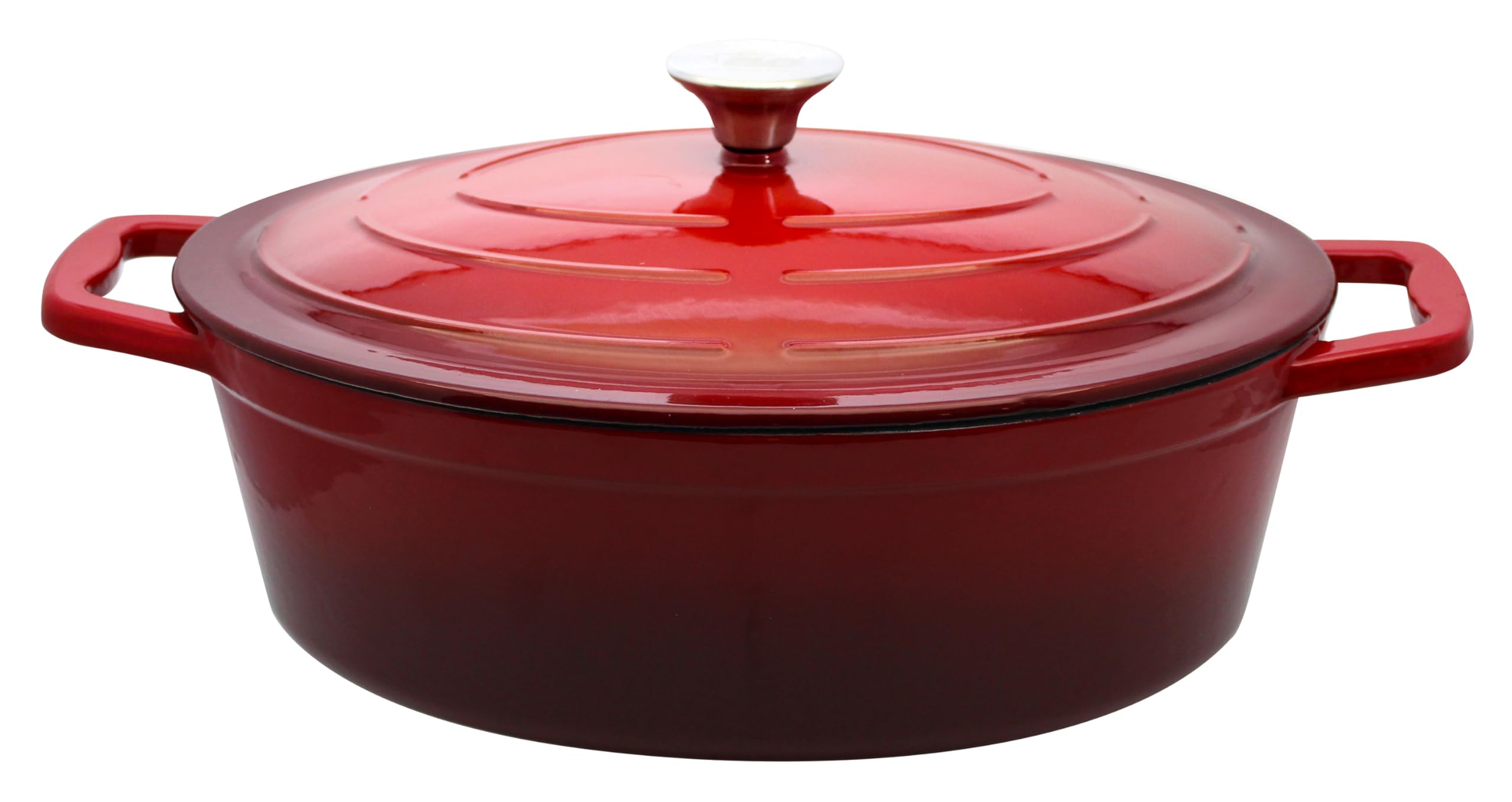 Casseruola Le Creuset Evolution In Ghisa - Diametro 34 Cm, Colore Rosso Ciliegia, Con Coperchio - Foto 2