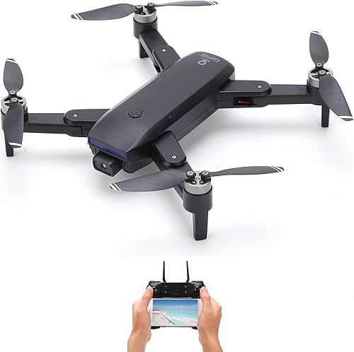 Dpofirs 4K Mini Drone Foldable for Kids, Foldable RC Quadcopter Support WiFi, 14-16 Minutes Time,with LED Lights Gifts for Boys Girls (4K)