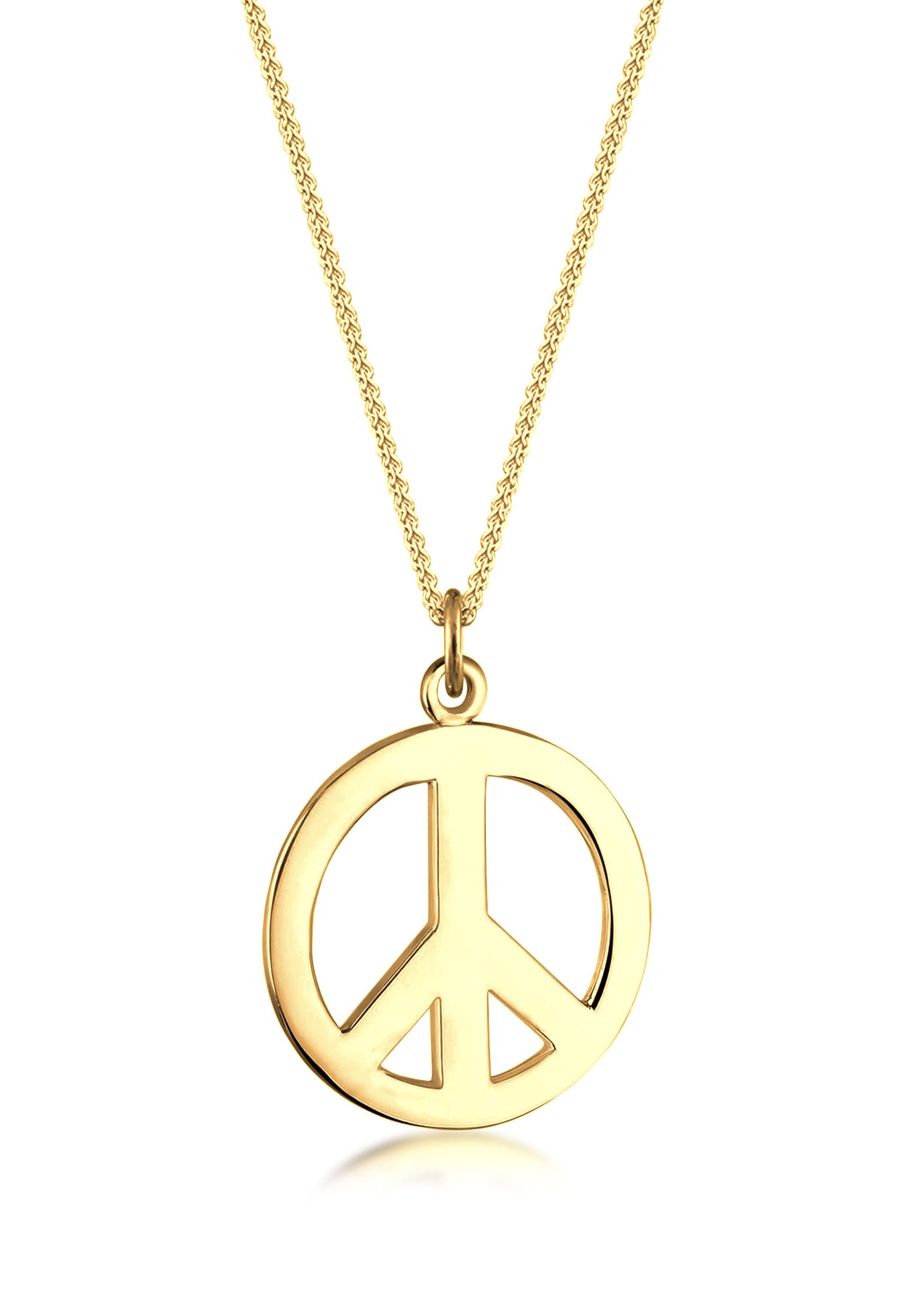 Elli Collana Donne Segno di Pace Boho in Argento Sterlino 925
