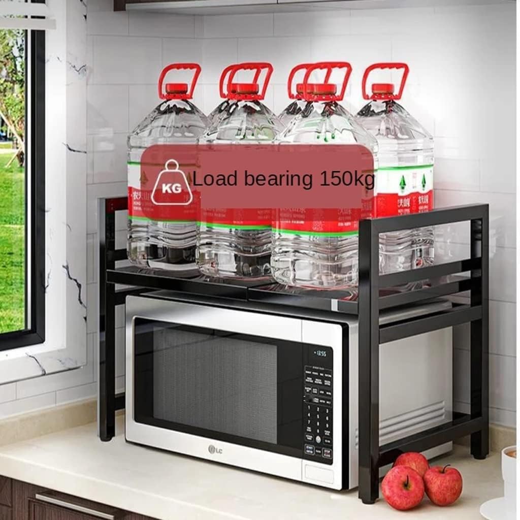 Kitchen Storage Shelf Multi-Layer Countertop Dish Rack Home Double-Layer