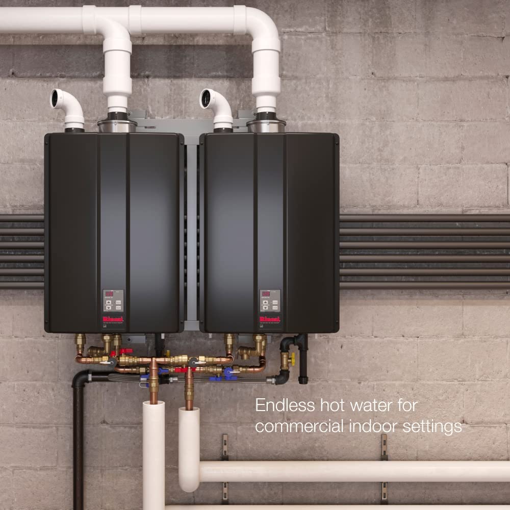 Rinnai CU199iP Propane Gas Condensing Tankless Hot Water Heater, 11 GPM -  Amazon.com
