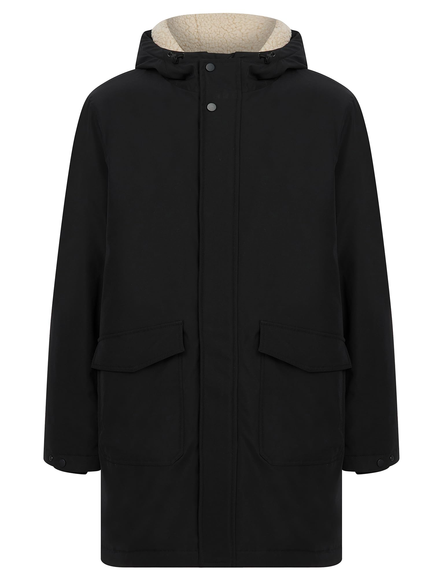 Tokyo Laundry Men's 'Tameron' Hooded Borg Fleece Lined Parka Coat