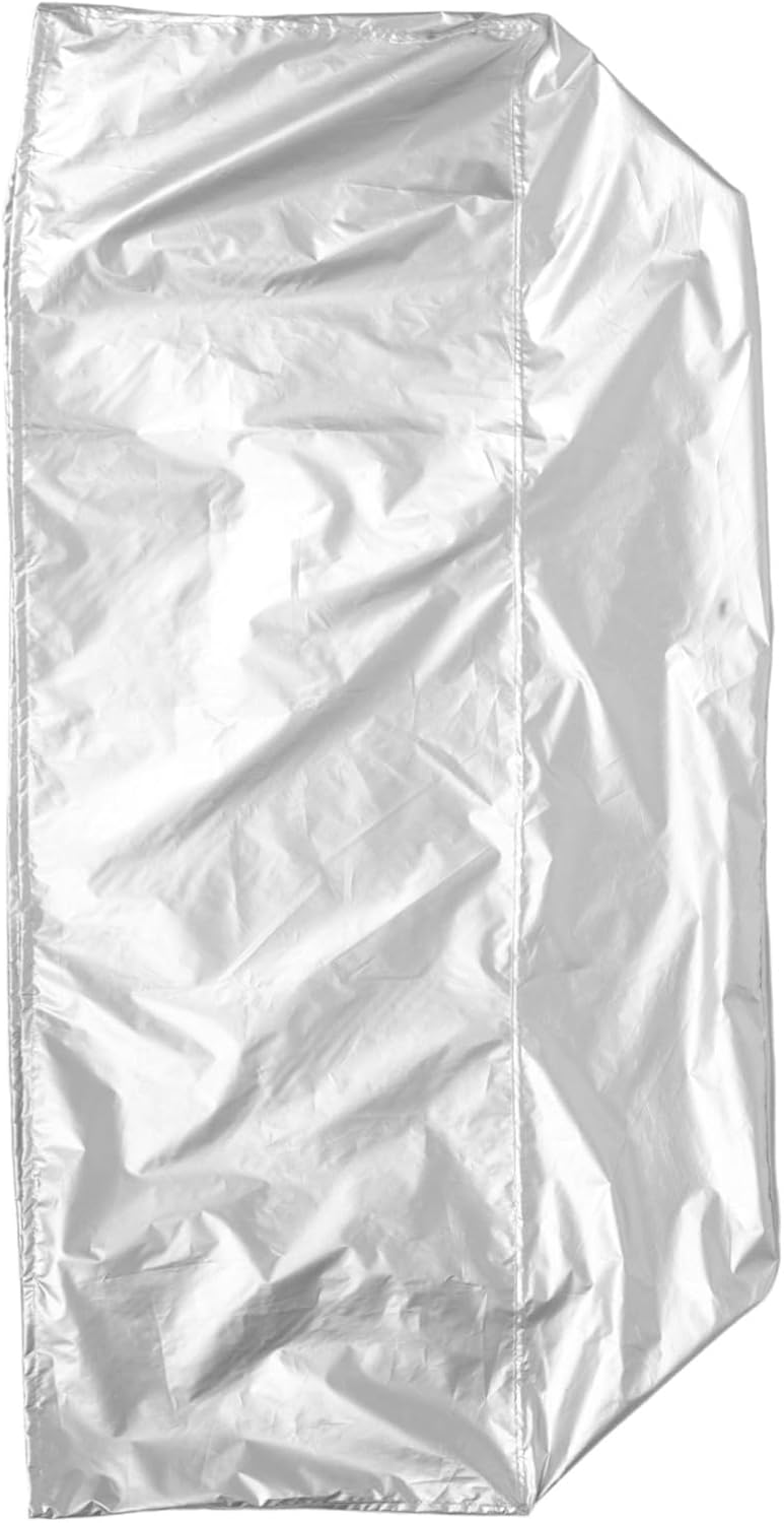 Snowmobile Cover Silver Protective Outdoor Storage Sled Machine Cover Weather-resistant Snow Defense for Snowmobile Accessories