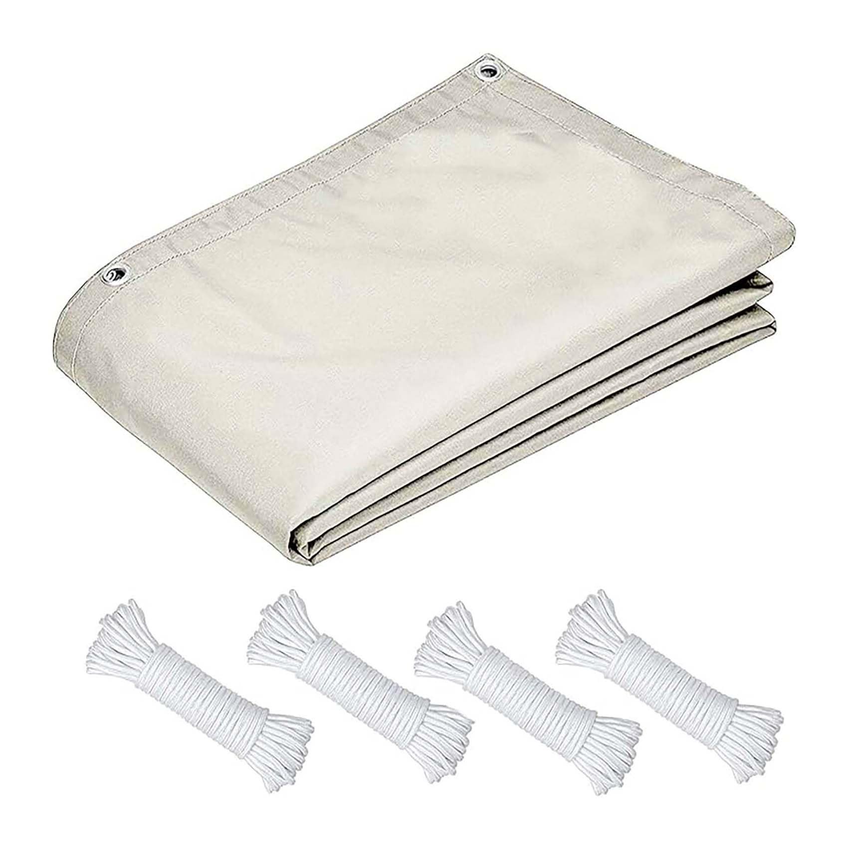 Copertura Balcone 120x180cm - Impermeabile, Antivento, UV 98%, Con Corda E Fascette - Foto 2