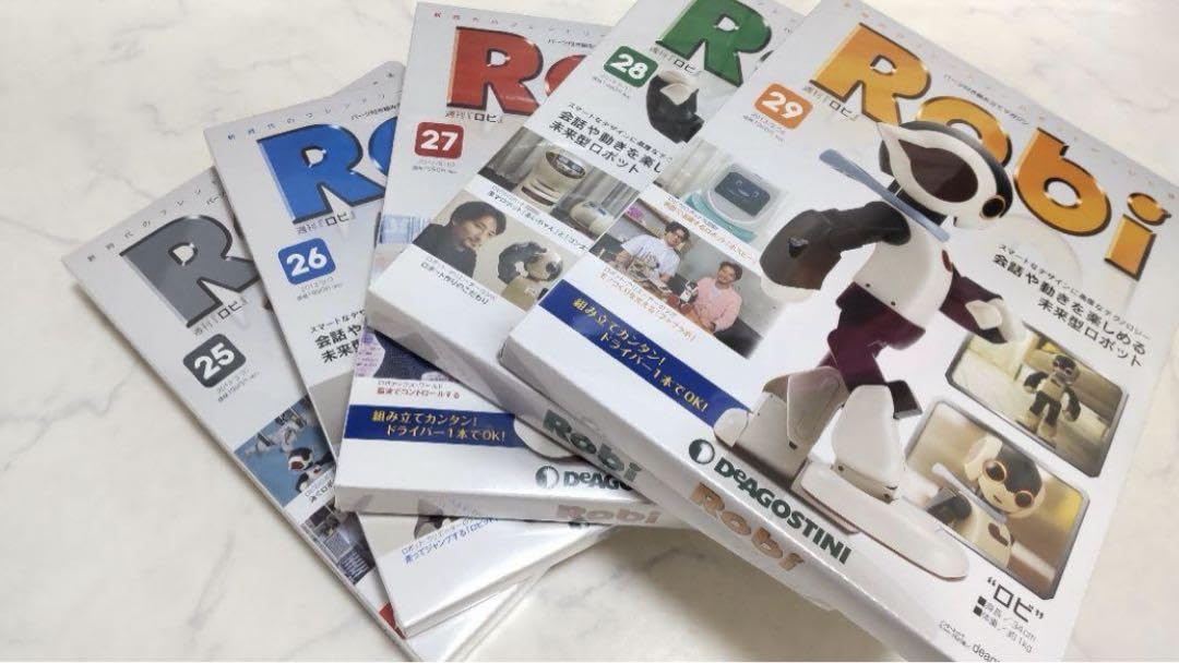 ディアゴスティーニ Robi ロビ フルセット Amazon.co.jp: 週刊 Robi 全巻セット デアゴスティーニ ロビ