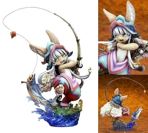 キューズQ 初版 メイドインアビス ナナチ ガンキマス釣り 完成品 フィギュア つくしあきひと 井澤 詩織