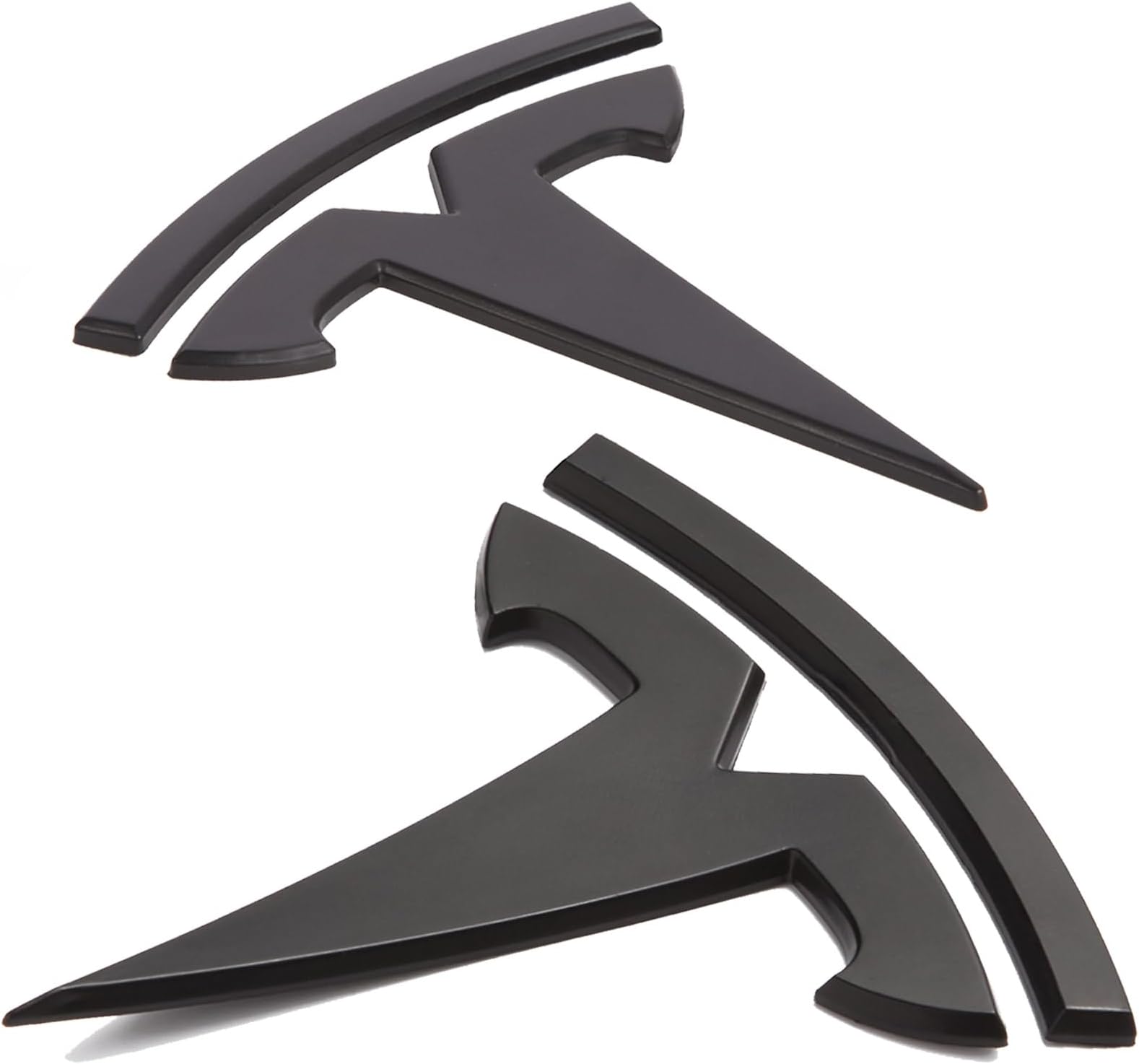 Model Y Accessories for Tesla Emblem Sticker 2PCS/Set 2024 2023 2022 2021 2020,Not for Model Y Juniper