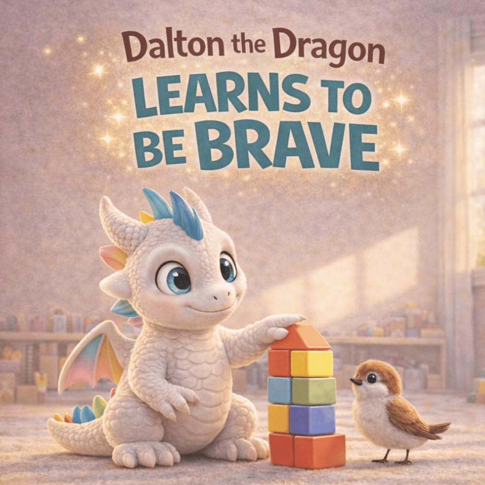 Dalton the Dragon Learns to Be Brave: A Gentle Bedtime Story About Courage for Toddlers and Kids Ages 3–6