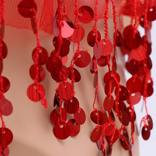 Vista 8 de Holibanna - Máscara de velo veneciano para danza del vientre, 3