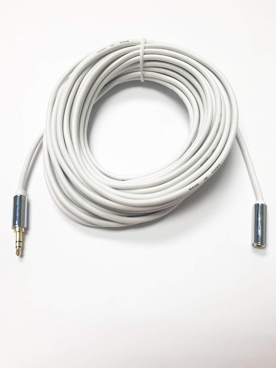 Cable auxiliar auxiliar de 30 pies compatible con MONOPRICE MM-5R