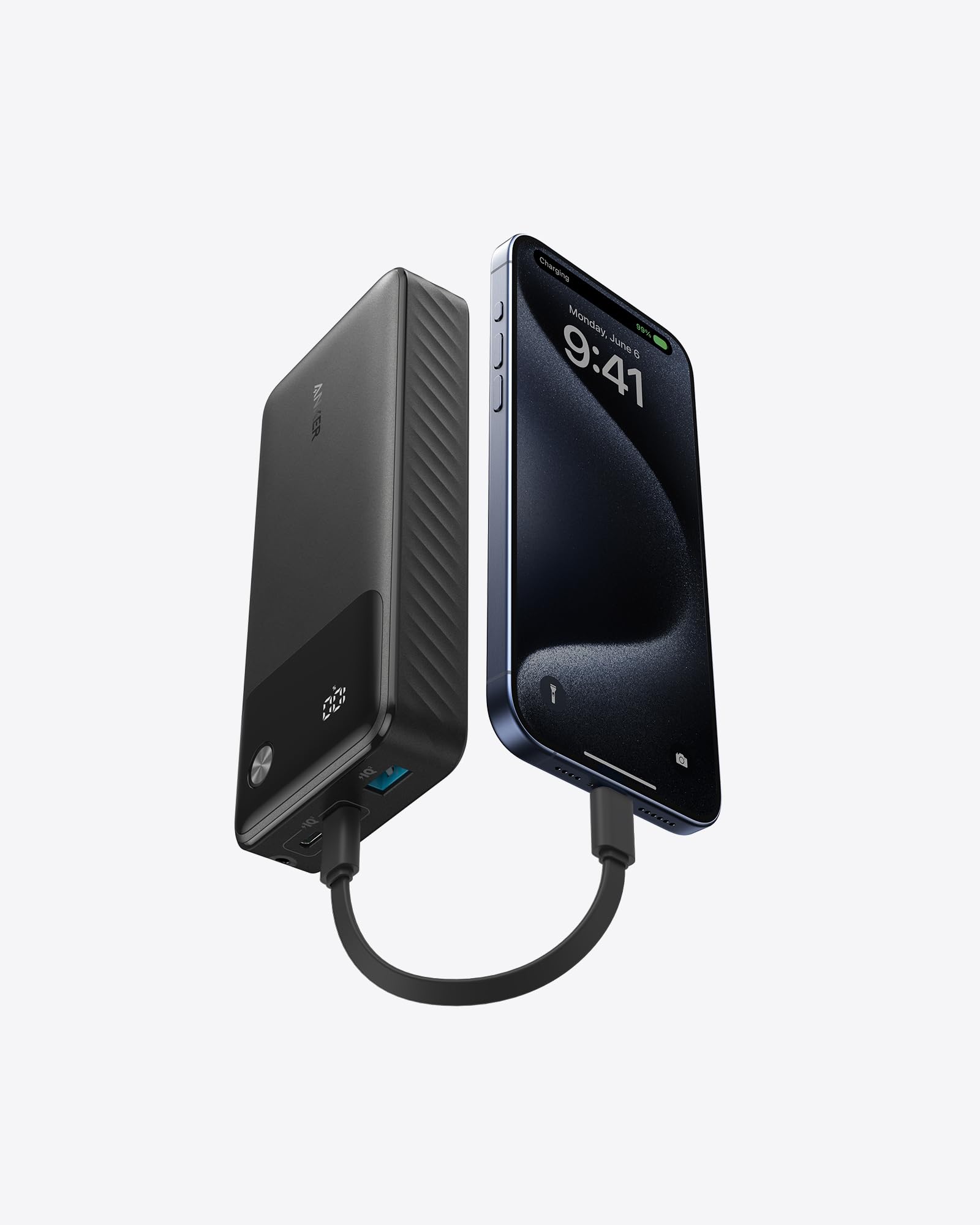 Anker A1384g11 Batteria Portatile 20000 Mah Nero (*anker Powerbank 20000 Mah 30w Black)