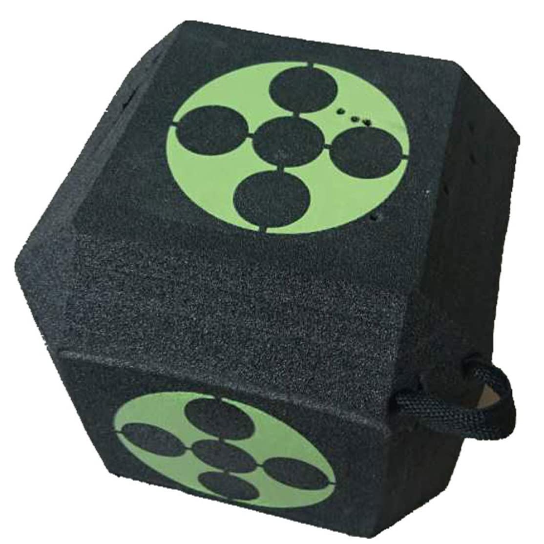Training Target Square Foam Archery Dice Cube Foam Target 3D Target Cube 6-Sided Foam Arrow Dice Self-Healing Broadhead Target