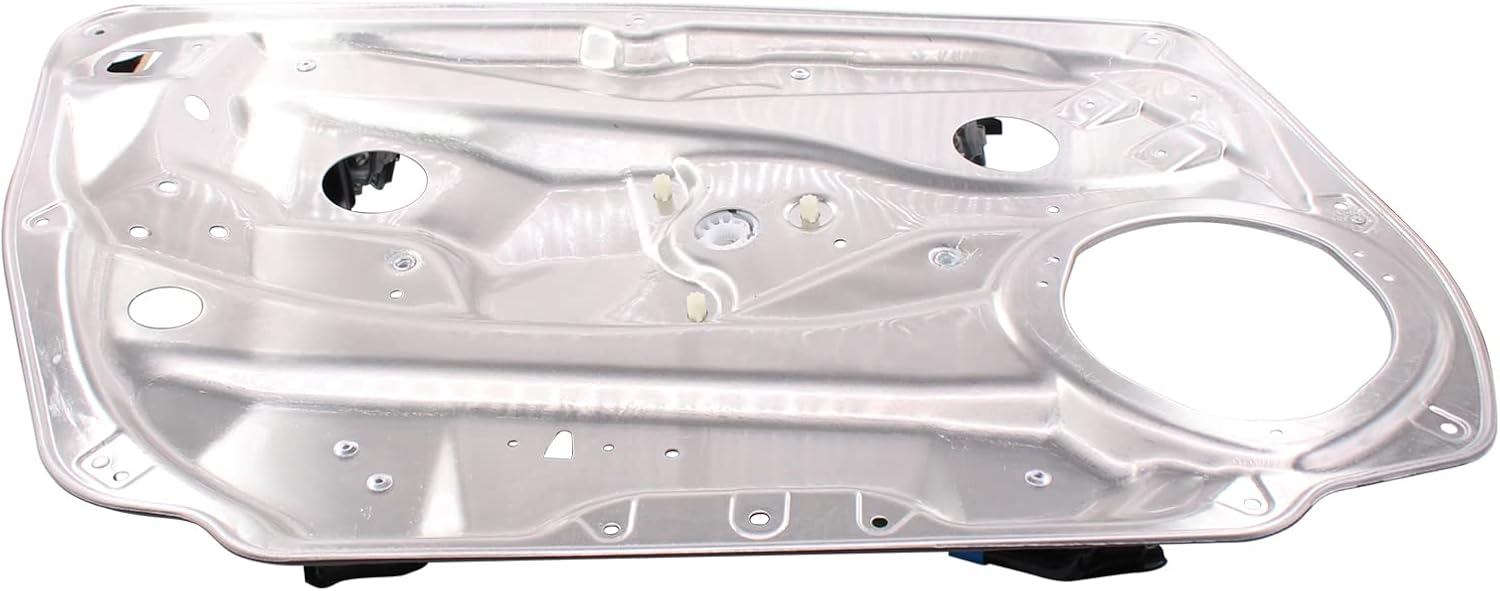 NewYall Front Left Window Glass Regulator with Panel for Mercedes C230 08-09, C250 10-14, C300/C350/C63 AMG 08-14, E250 14-16, E300 12-16, E350/E550/E63 AMG 10-16, E400 13-16