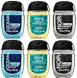 Bath & Body Works PocketBac Hand Sanitizer Gel Men's 6pc Bundle